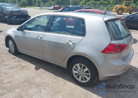 2016 Volkswagen Golf Tsi S 4-Door z USA, uszkodzony, nr VIN 3VW217AU3GM051853